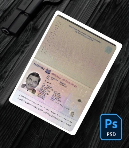 Singapore pass (2006-2017) PSD